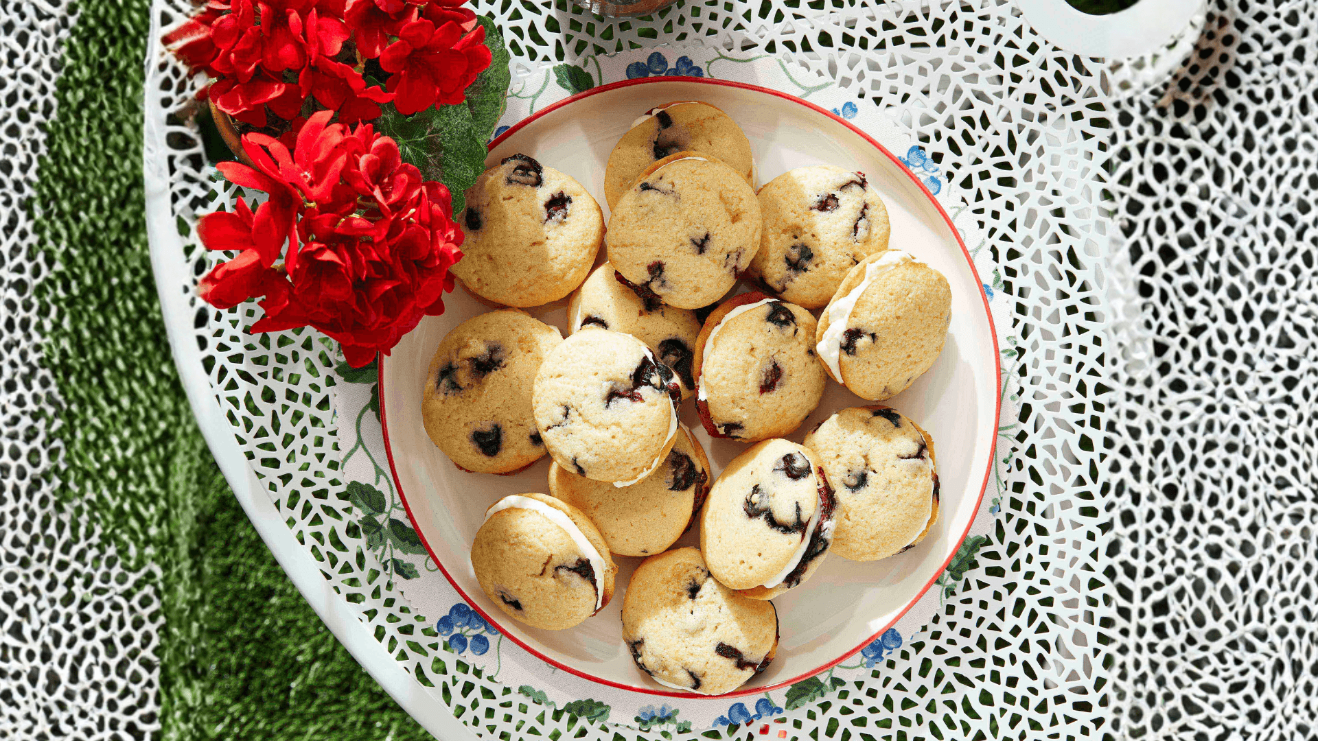 Blueberry Whoopie Pies